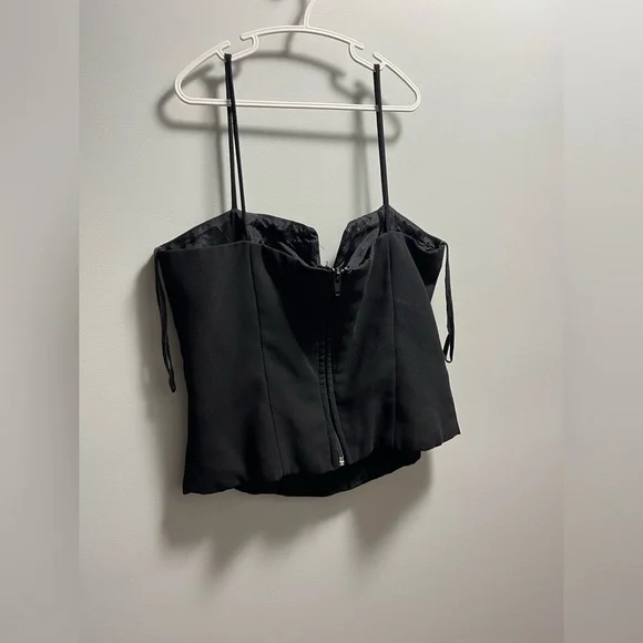 Vintage Elegant Black Women's Top - Picture 4 of 4